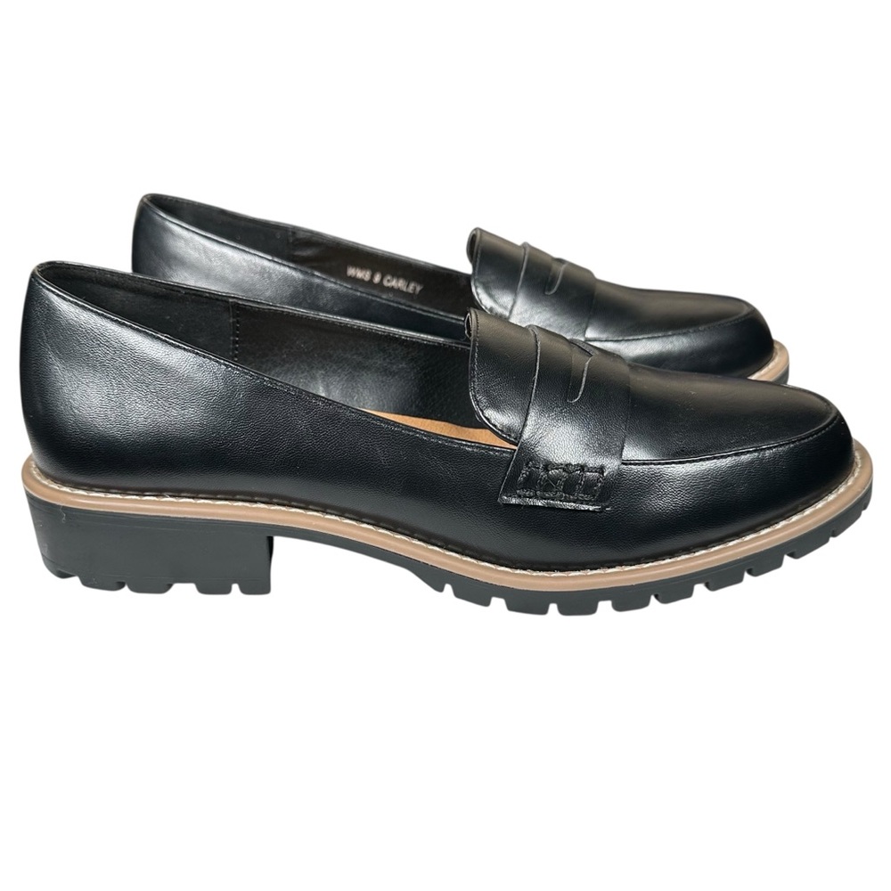 DV DOLCE VITA Carley Lug Sole Loafers In black